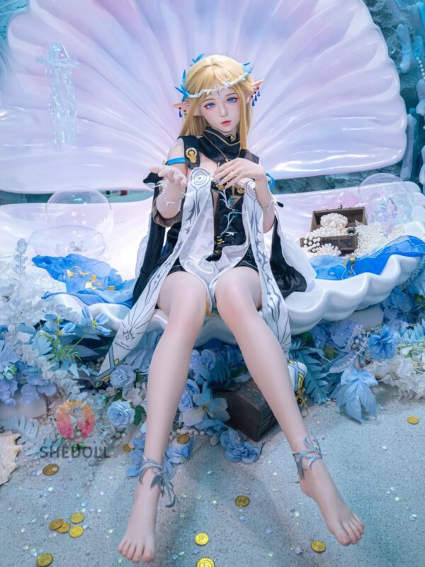 F6090—152cm/5ft-38kg A Cup Asian ROS Silicone Sex Doll | SHEDOLL - Image 11