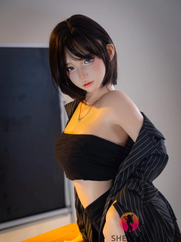 F6091—152cm/5ft-38kg A Cup Asian ROS Silicone Sex Doll | SHEDOLL