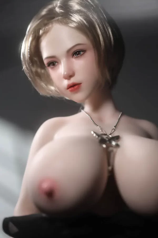 60cm – XL –  Mini Silicone – Climax Doll – Chace (Cinnamon) - Image 15