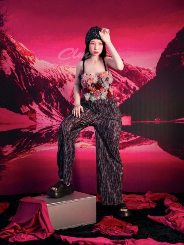 F1697-160cm(5ft3)-34kg B Cup Janice Petite Silicone Chinese Sex Doll|Climax Doll Ultra - Image 6
