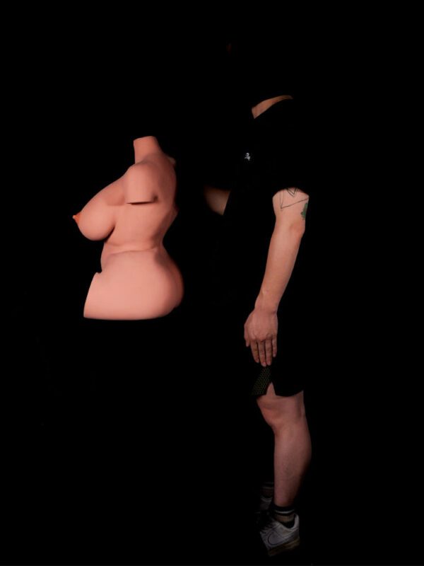 T344(67lbs)#160 Black- STPE BBW Torso Sex Doll【IN Stock USA】｜Climax Doll Classic - Image 17