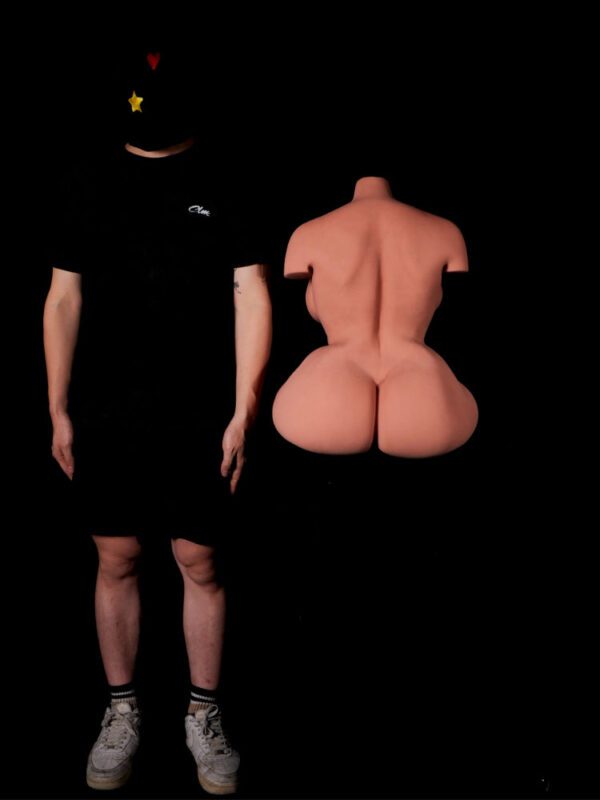 T344(67lbs)#160 Black- STPE BBW Torso Sex Doll【IN Stock USA】｜Climax Doll Classic - Image 18