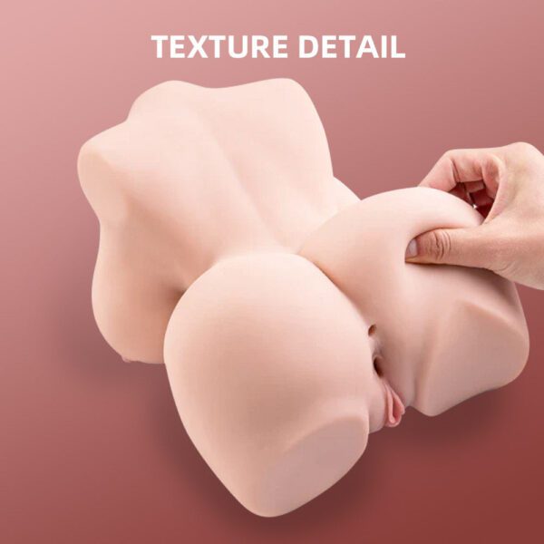 T702- (10.5lb)Realistic Busty BBW Big Boobs Booty Torso Sex Doll Pocket Pussy Male Masturbator Adult Toy - Image 4