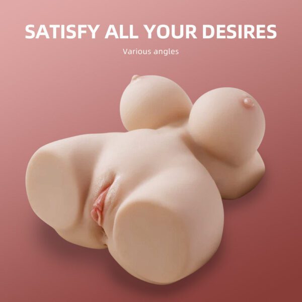 T702- (10.5lb)Realistic Busty BBW Big Boobs Booty Torso Sex Doll Pocket Pussy Male Masturbator Adult Toy - Image 5