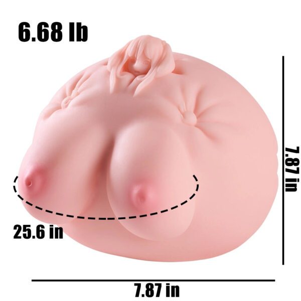 P81-6.8lb 20cm Anime Balloon Girl Spherical Inflation Bubble Butt Hentai Sex Doll | MRL - Image 2