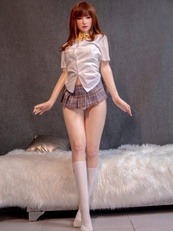 F5846—156cm/5ft2-28kg B Cup Asian Silicone Sex Doll | IL DOLL - Image 5