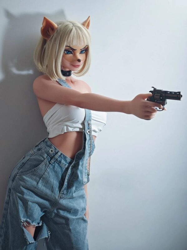 F3811-165cm/5ft4 Zana Fox Silicone Anime Hentai Sex Doll | Elsa Babe - Image 4