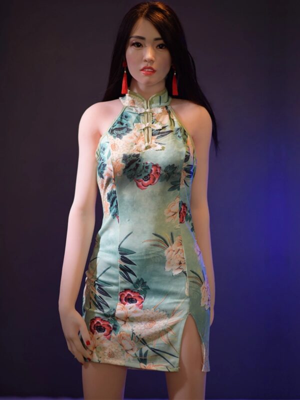 F4634-165cm/5ft5-36kg C Cup Premium Sillicone Head Small Breast Chinese Sex Doll | 6YE - Image 4