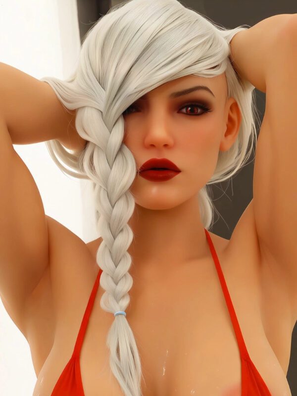 F4496- 162cm(5.3ft)-47kg  H Cup Anime Silicone Head Sex Doll丨6YE - Image 10