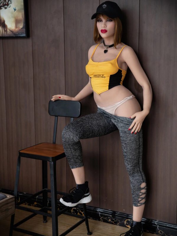 F3821-158cm/5ft2 B Cup Thick Red Lips TPE Sex Doll | HR Doll - Image 2