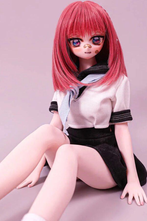 J60cm – Mini Silicone – Vinyl Head –  Climax Doll – Zapata (Cinnamon)