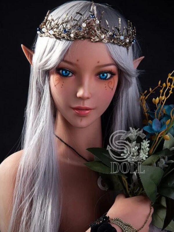 F852—150cm/4ft9-27kg Amanda E Cup Fansty Dark TPE Elf Anime Sex Doll | SE Doll