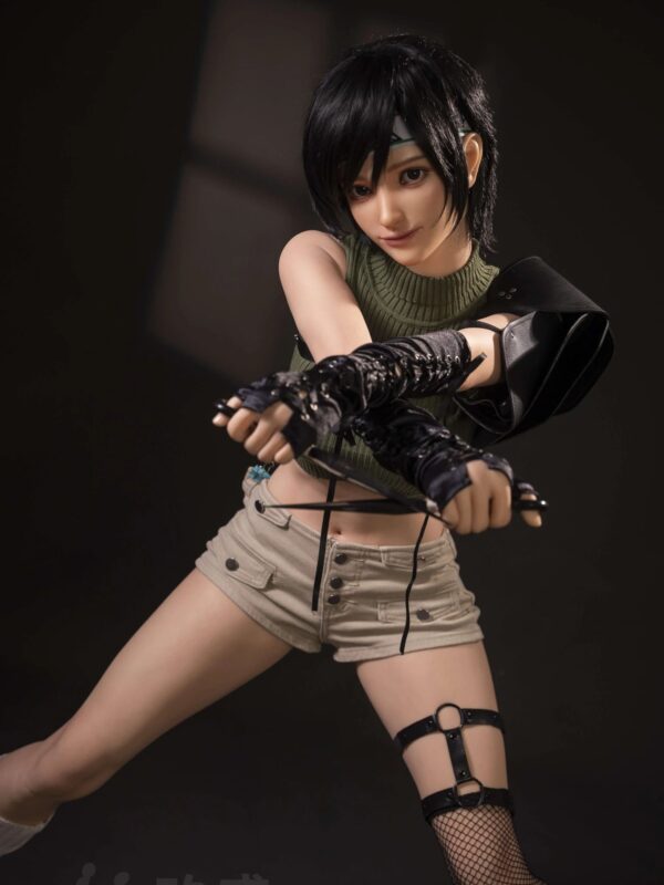 F4632—168cm/5ft5 .36.2kg C Cup Yuffie Kisaragi Silicone Chinese Sex Doll | Jiusheng Doll - Image 8