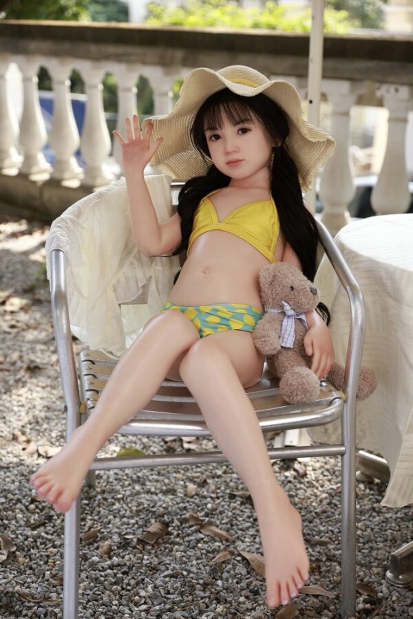 GB22# 106cm Super Real Silicone Cute Sex Doll - Image 9