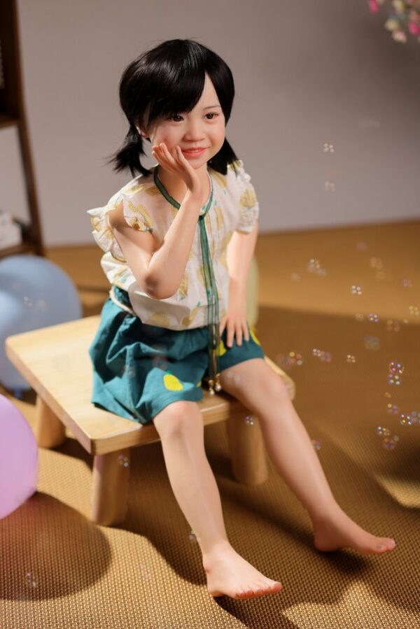 GB27# 106cm Super Real Silicone Cute Sex Doll - Image 3