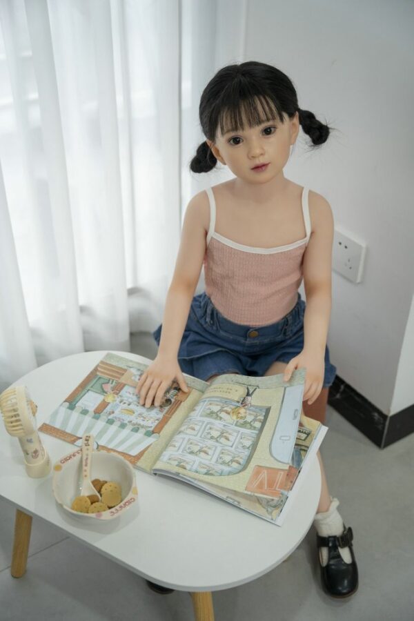 GB17# 110cm Super Real Silicone Cute Sex Doll - Image 3