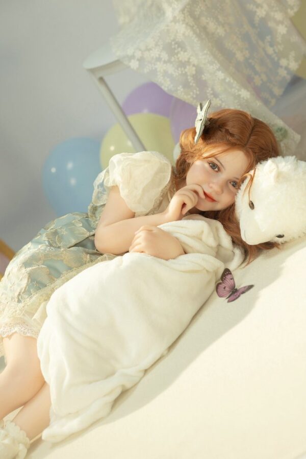 GB28# 122cm Super Real Silicone Cute Sex Doll - Image 2