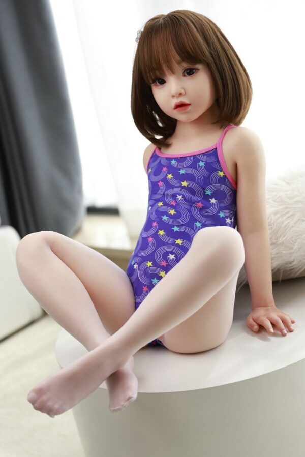 GB58# 106cm Super Real Silicone Cute Sex Doll - Image 4