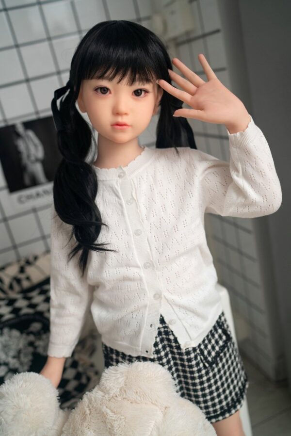 GB05# 121cm Super Real Silicone Cute Sex Doll - Image 16