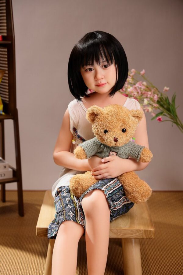 GB04# 124cm Super Real Silicone Cute Sex Doll - Image 5