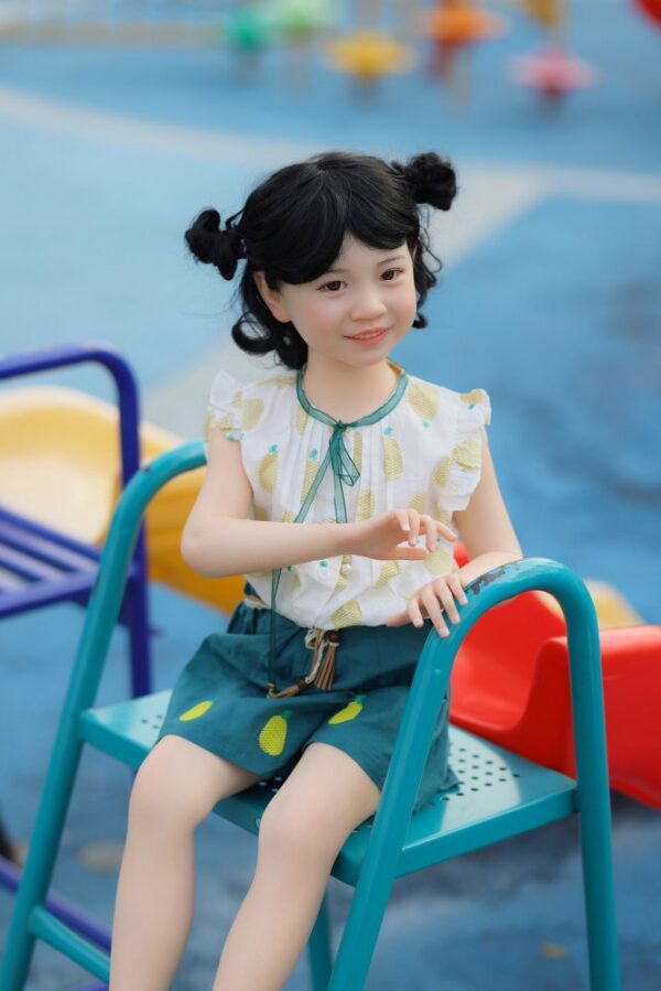 GB27# 106cm Super Real Silicone Cute Sex Doll - Image 4