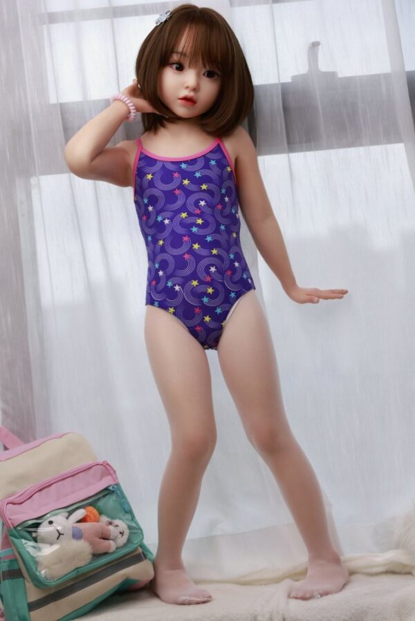 GB58# 106cm Super Real Silicone Cute Sex Doll - Image 9