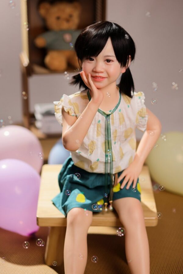 GB27# 106cm Super Real Silicone Cute Sex Doll - Image 7