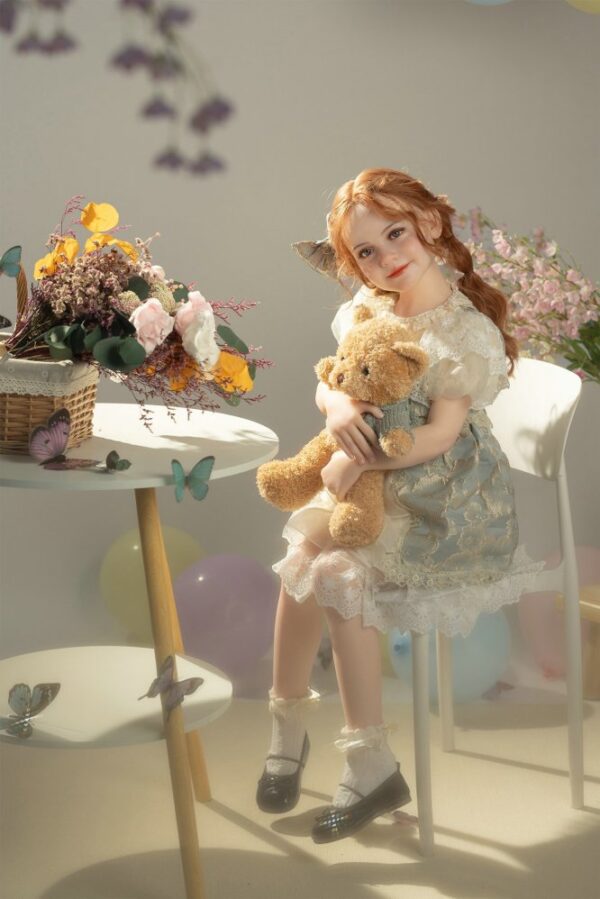 GB28# 122cm Super Real Silicone Cute Sex Doll - Image 14