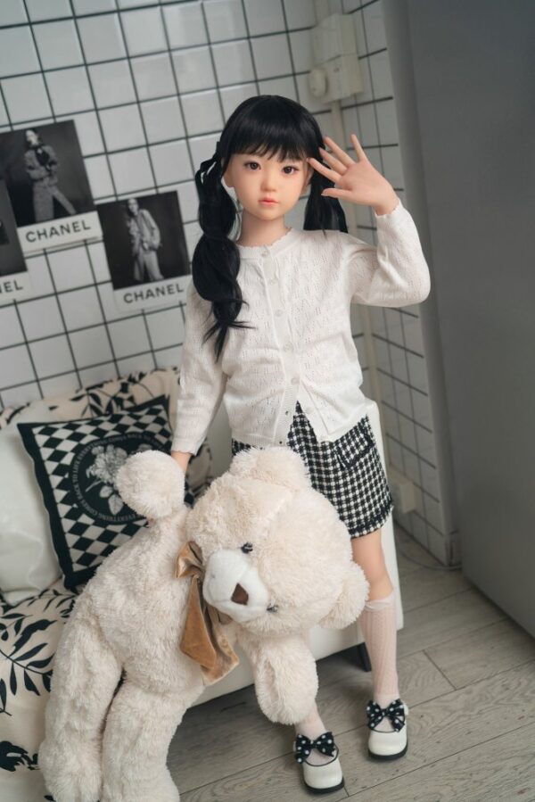 GB05# 121cm Super Real Silicone Cute Sex Doll - Image 21