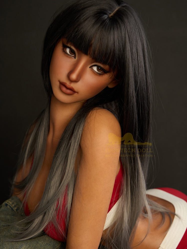 F2448-161cm(5ft3)-33kg E Cup Fitness Girl Silicone Sex Doll|Irontech Doll - Image 2