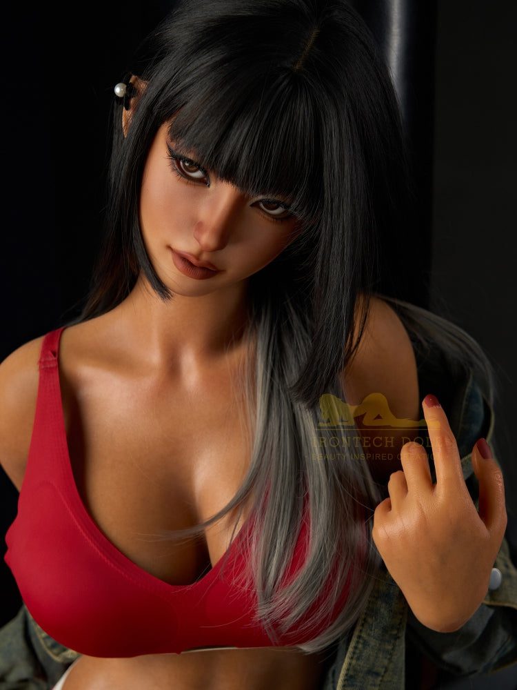 F2448-161cm(5ft3)-33kg E Cup Fitness Girl Silicone Sex Doll|Irontech Doll - Image 12