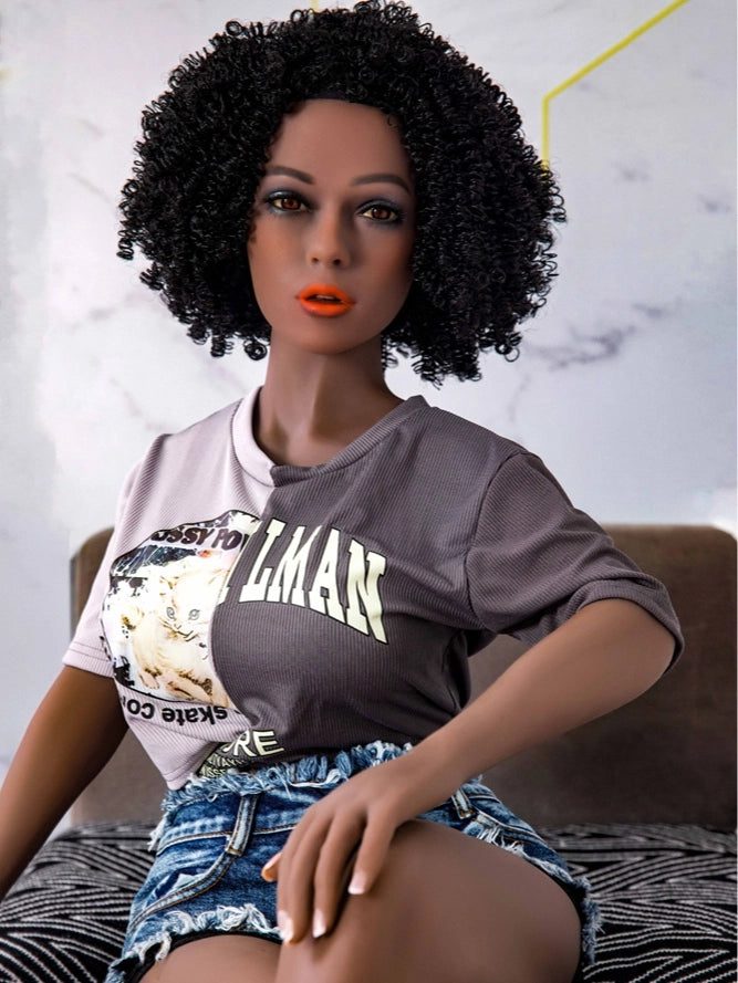 F5213-158cm(5ft2) 29.5kg D Cup Ana Real Love TPE Sex Doll |Galaxy - Image 3