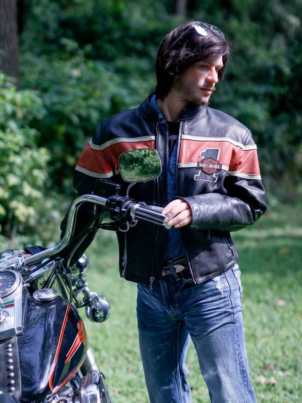 F3881-167cm/5ft5-47kg Kindness Smile Silicone Head Gay Male Sex Doll | HR Doll - Image 7