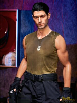 F4550-176cm-40kg Thomas Strong Femboy Silicone Most Realistic Male Sex Doll -Irontech Doll