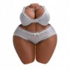 T501-Black(25.3lb)Best Realistic Black BBW Ebony Thick Sex Doll Torso | Big Round Ass