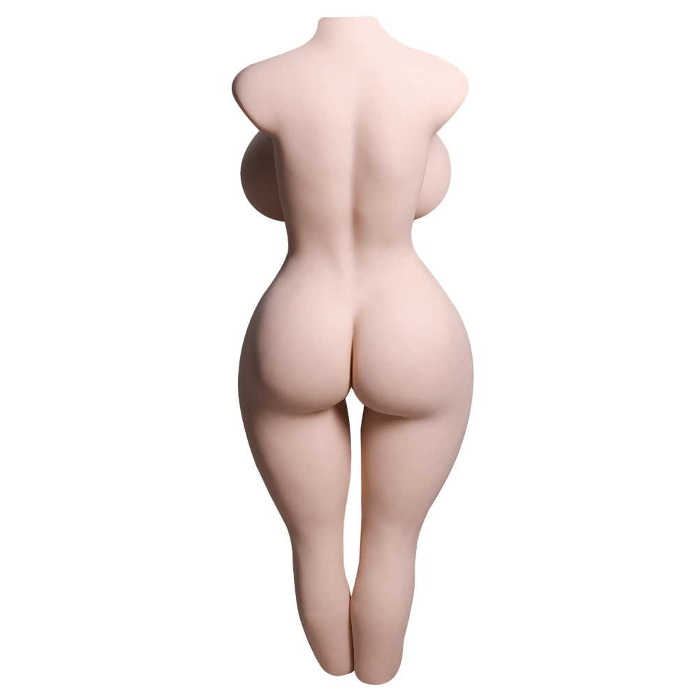 T408-103lb/121cm-Long legs Life-size Sex Doll Torso with Realistic BBW Big Breasts Round Ass - Image 16