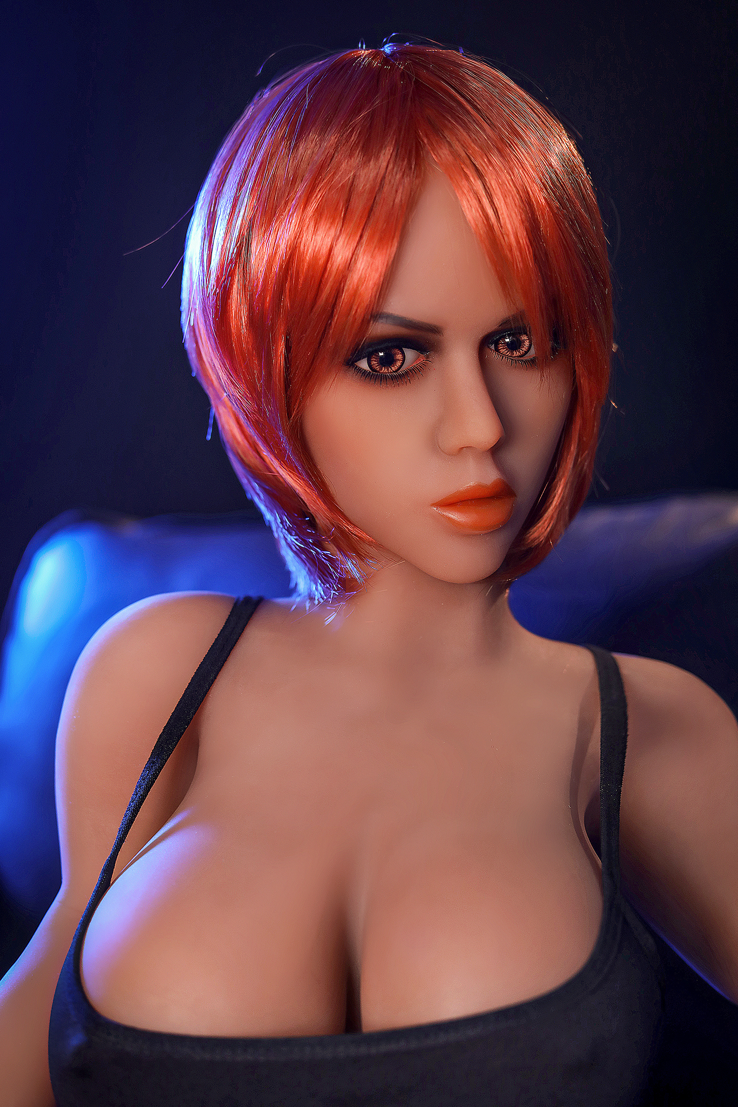 Zephaniah - 118CM Red Hair Sex Doll Mini Doll Big Ass TPE doll - Image 7