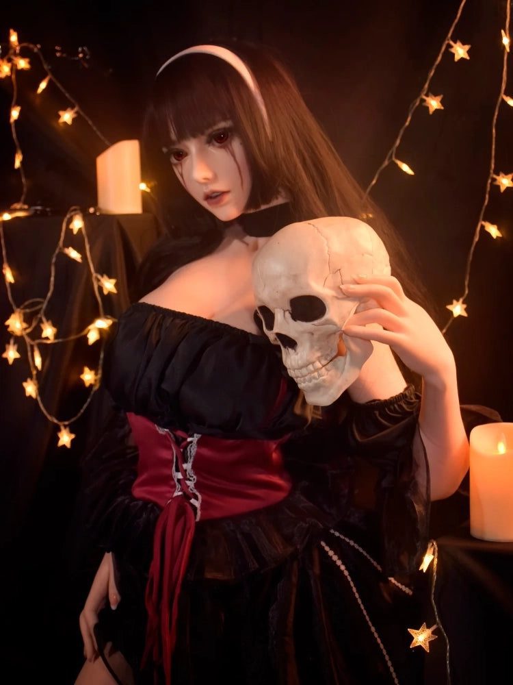 F1538-165cm(5ft4) Fantasy Full Silicone Sexy Anime Sex Dolls |Elsa Babe - Image 2