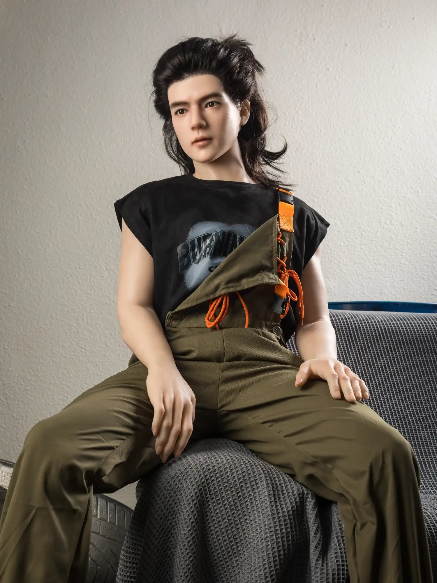 F4612-177cm/5ft10-55kg Femboy Full Size Sex With Silicone Male Sex Doll | Qita doll - Image 6