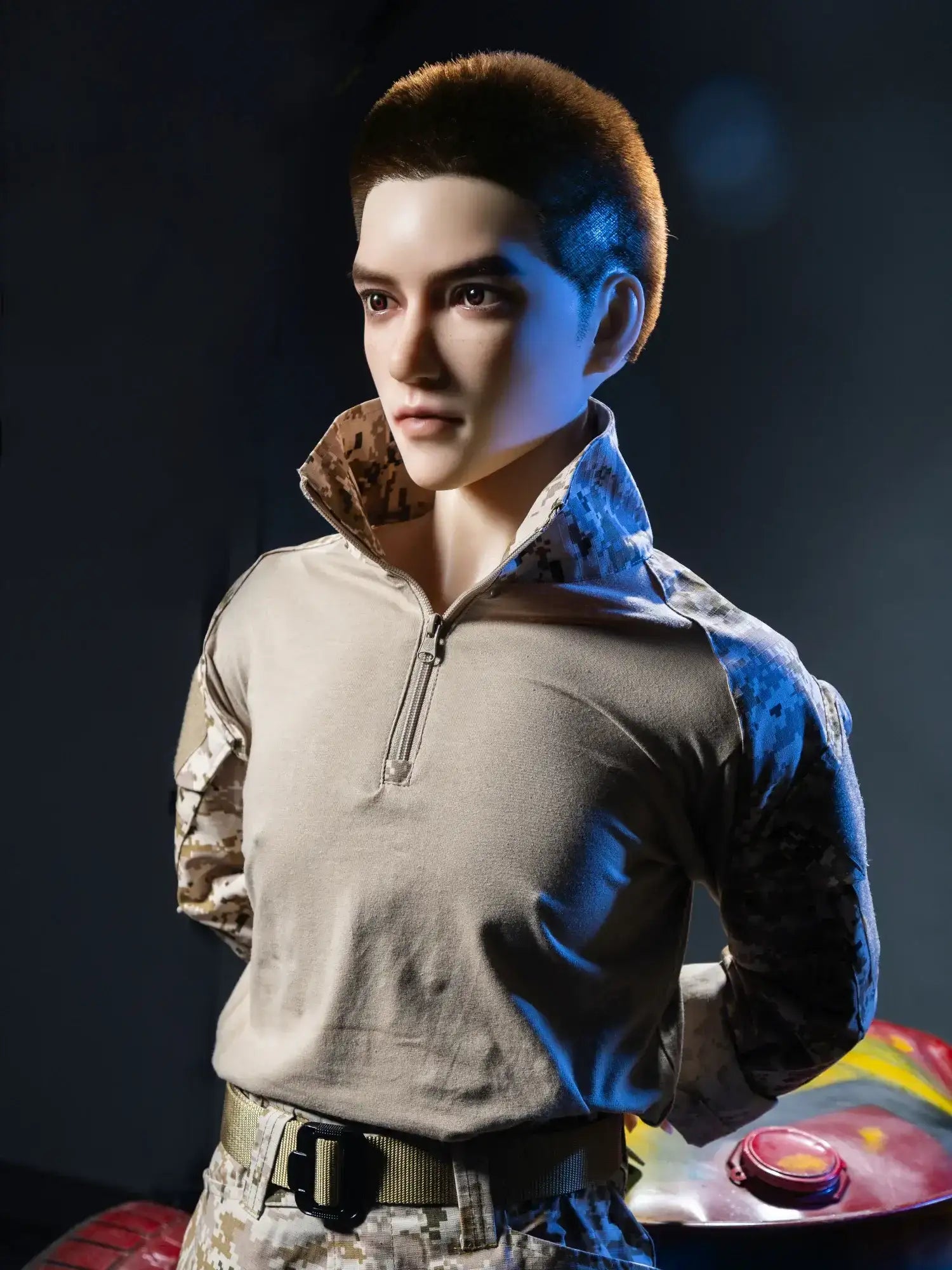 F4611-165cm/5ft5-36.5kg Femboy Full Size Sex With Silicone Male Sex Doll | Qita doll - Image 8