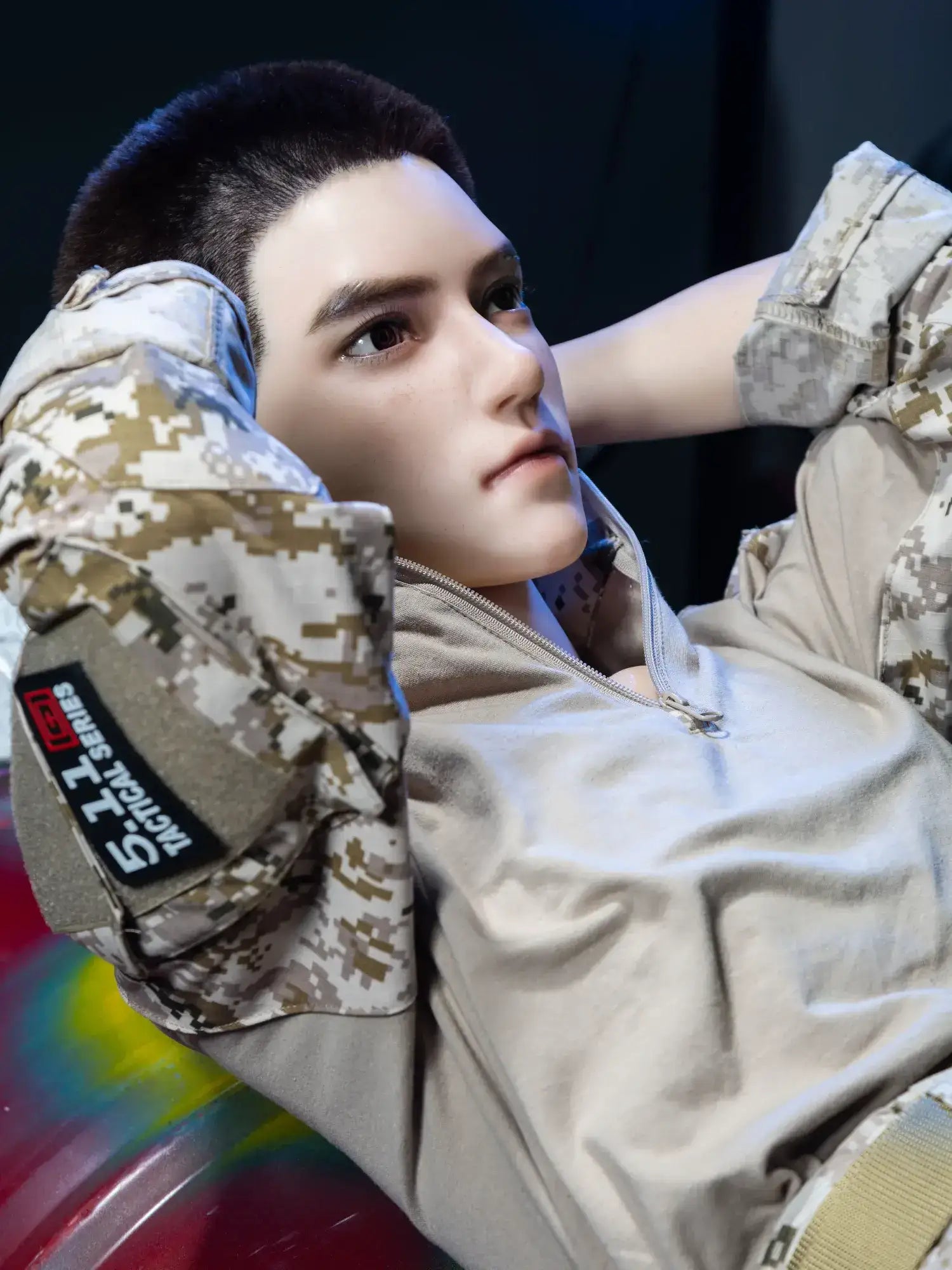 F4611-165cm/5ft5-36.5kg Femboy Full Size Sex With Silicone Male Sex Doll | Qita doll - Image 7