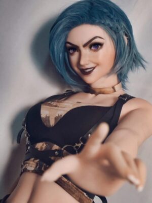 F1532-Elsa Babe-165cm/5ft4 Full Silicone Sexy Hentai Anime Sex Dolls