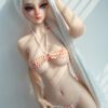 Mot-Alluring White-Haired Cute and Charming Full Silicone Anime Figurine