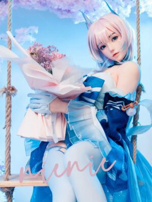 F7126-155Rcm(5.1ft)-37kg 2.0 A Cup Robot Silicone Head Adult Asian Chinese Sex Doll｜Bezlya Doll