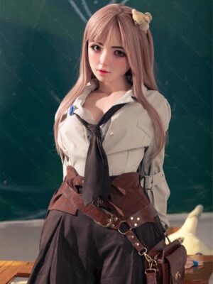 F7148-155Rcm(5.12ft)-32.5kg 2.1 A Cup Robot Silicone Head Adult Asian Sex Doll｜Bezlya Doll