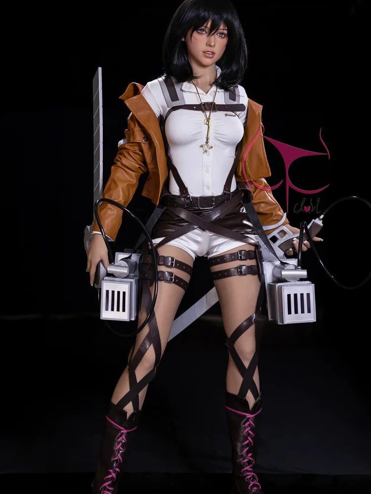 F1060-159cm(5.2ft)-37kg A Cup Chloe Sexy Realistic Petite Anime TPE Sex Doll|Fun West Doll - Image 2