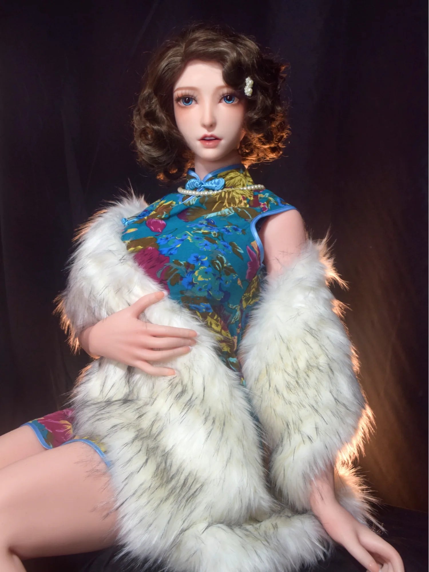 F1519-150cm/5ft Full Silicone Sexy Anime Woman Brunette Chinese Sex Doll Review | Elsa Babe - Image 2