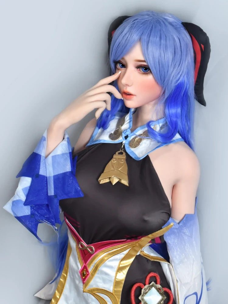 F1538-165cm(5ft4) Fantasy Full Silicone Sexy Anime Sex Dolls |Elsa Babe - Image 11