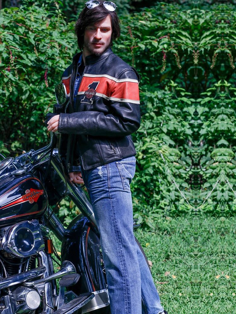 F3881-167cm/5ft5-47kg Kindness Smile Silicone Head Gay Male Sex Doll | HR Doll - Image 6