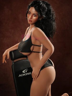 PANA0838.jpg F2433-159cm(5.2ft)-39kg D Cup Life-Size Silicone Head Ebony BBW Sex Doll【IN STOCK US】|Sigafun Doll